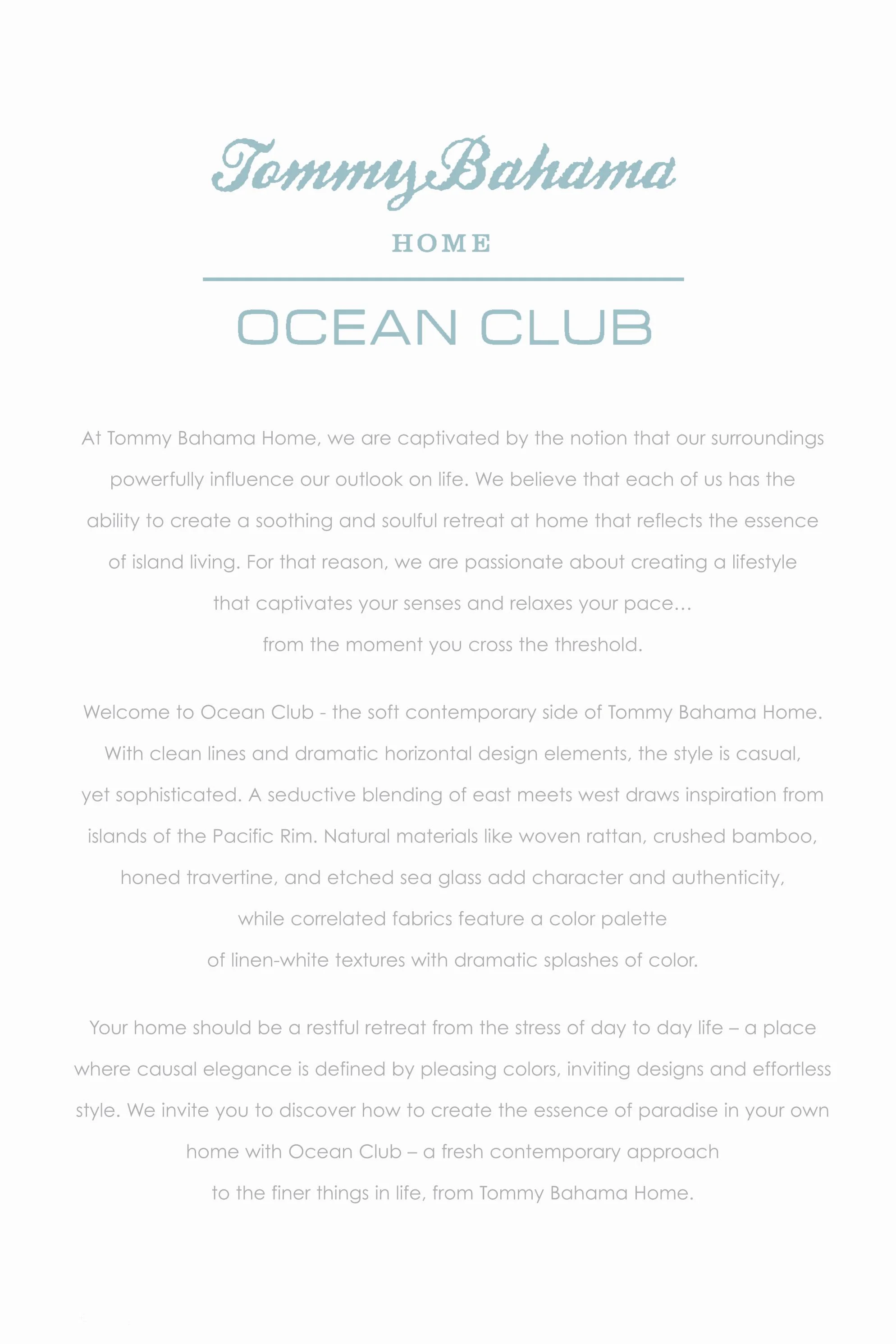 Ocean Club (536) by Tommy Bahama Home Baer's Furniture